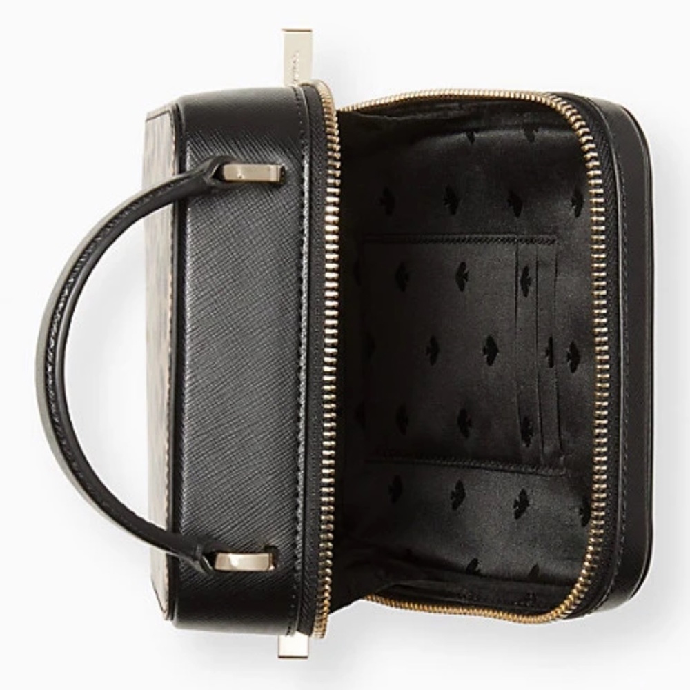 Kate Spade daisy graphic leopard vanity crossbody - Picture 3 of 16